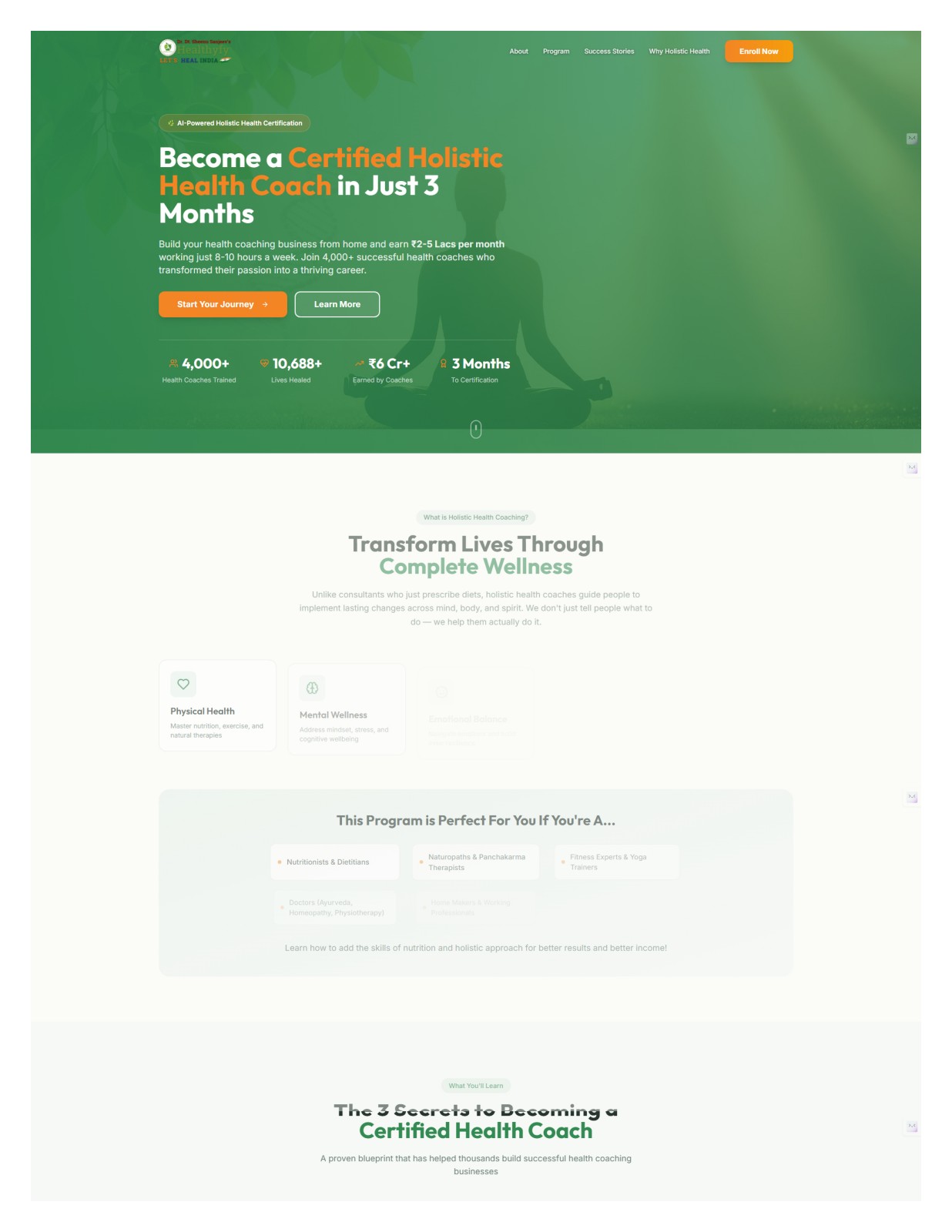 Health Coach Platform — Coaching SaaS